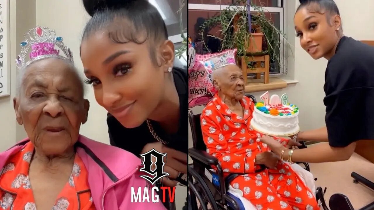 Bernice Burgos Celebrates Her Great Grandmothers 106th B-Day! 🎂