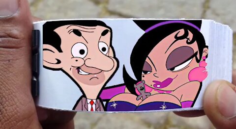 Bean in Love FlipBook _ Mr. Bean Cartoon Flipbook