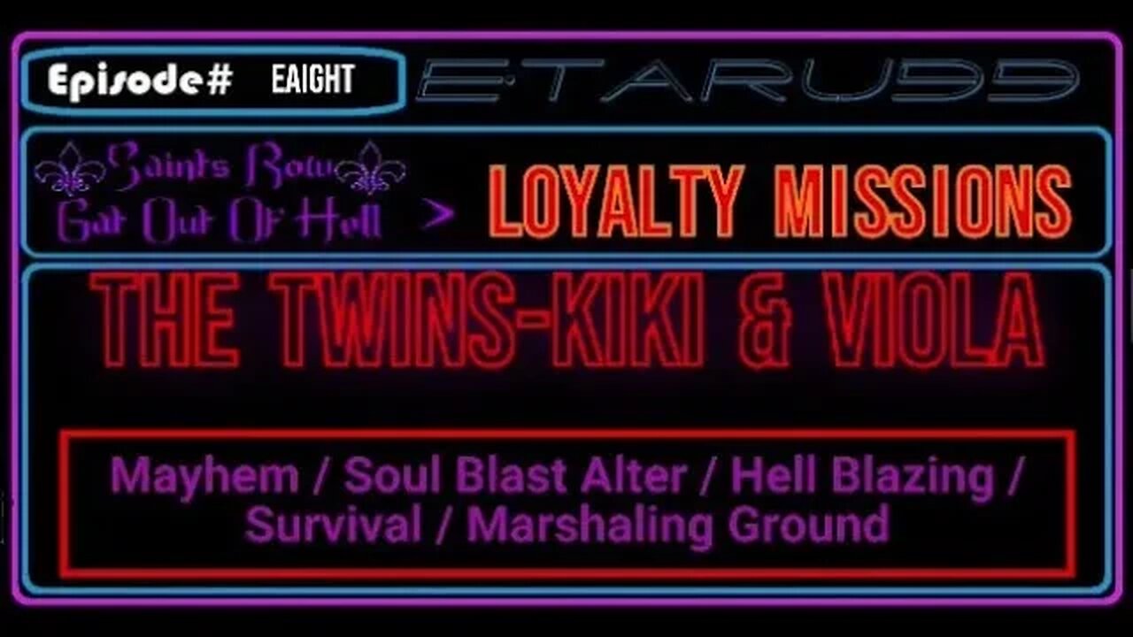 Saint's Row: Gat out of Hell [E8] (Loyalty Missions) The Twins