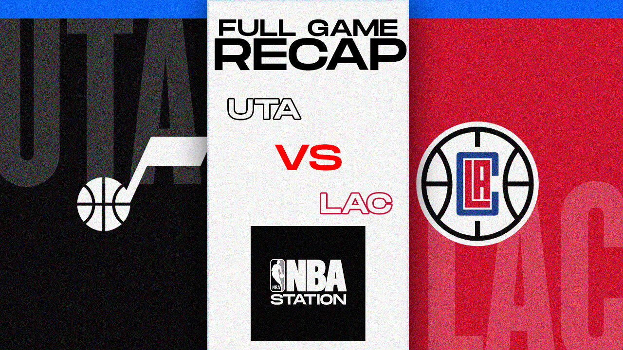 Utah Jazz vs Los Angeles Clippers Game Recap Highlights | Oct 8 |2023-24 NBA Preseason #nba