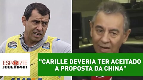 "Carille deveria ter aceitado a proposta da China", opina Flavio