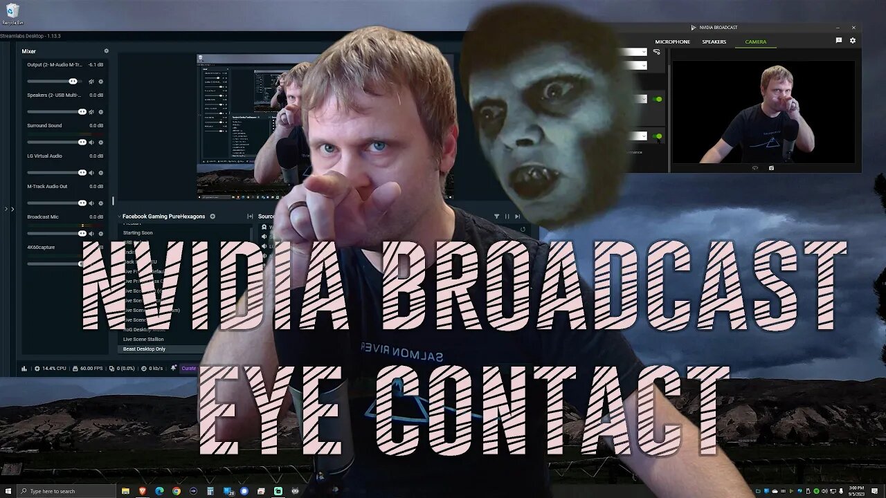 Nvidia Broadcast Eye Contact Is Creepy