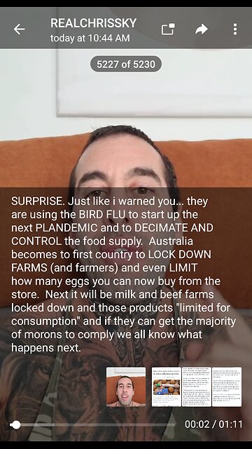 Chris Sky talks about Bird Sickness