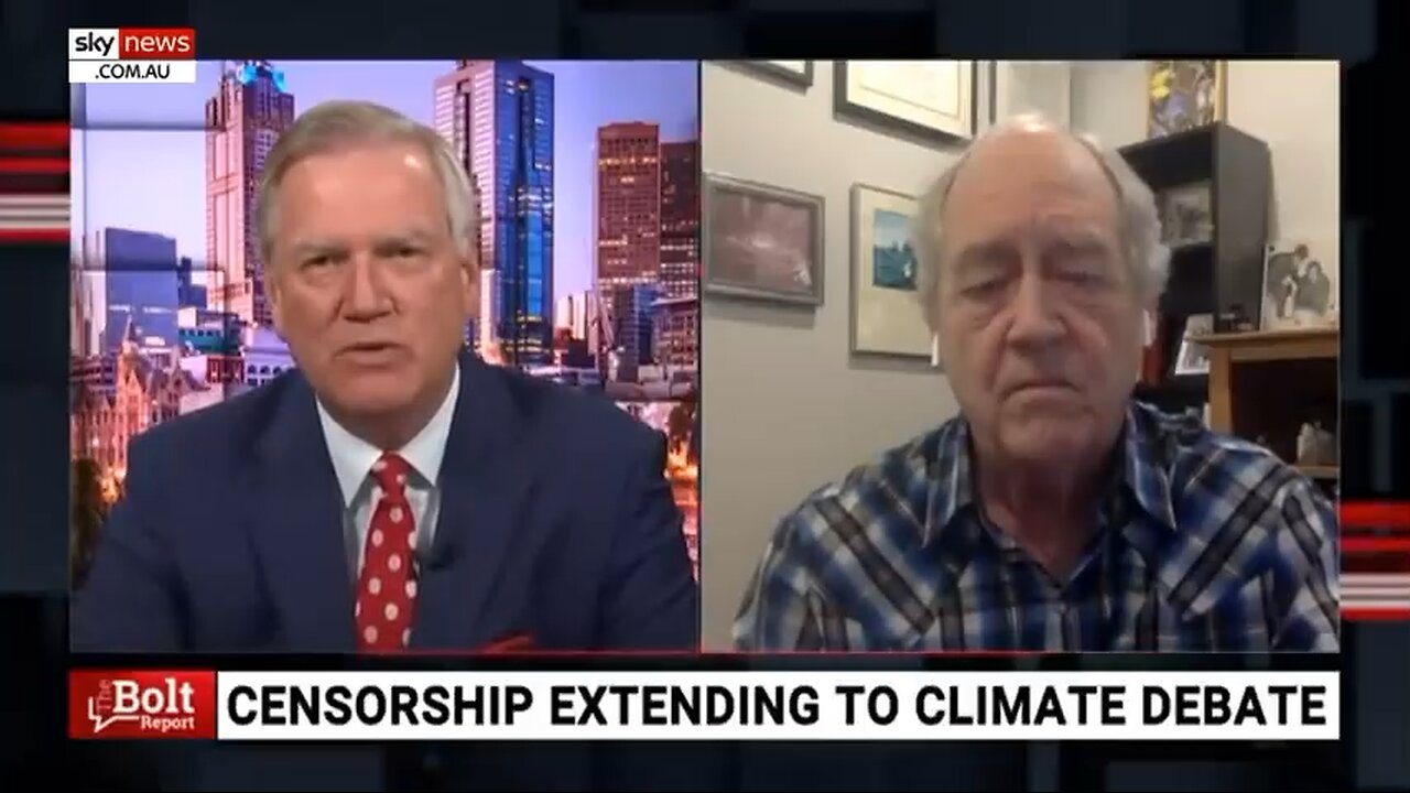 Dr. Patrick Moore: "[The climate catastrophe] is totally fabricated in the first place."