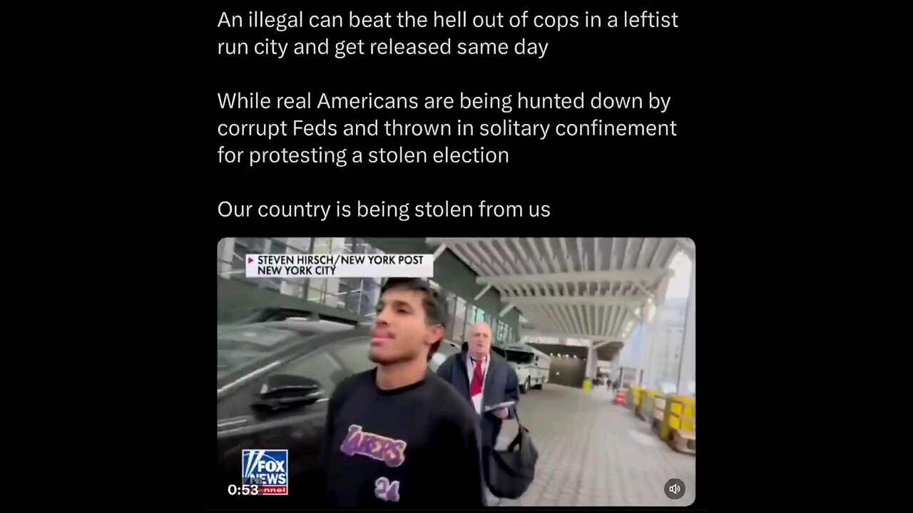 Hey America thank a Democrat voter for this! illegals flip off after beating cops