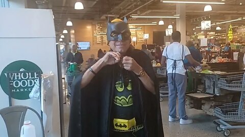 I found Batman at Whole Foods