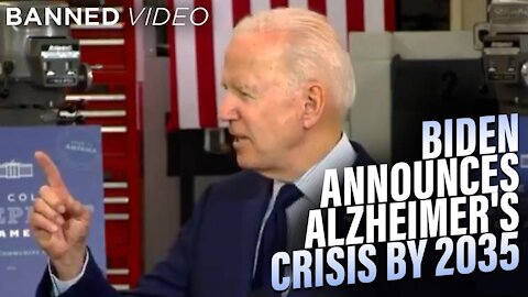 VIDEO: Biden Announces Alzheimer's Crisis By 2035