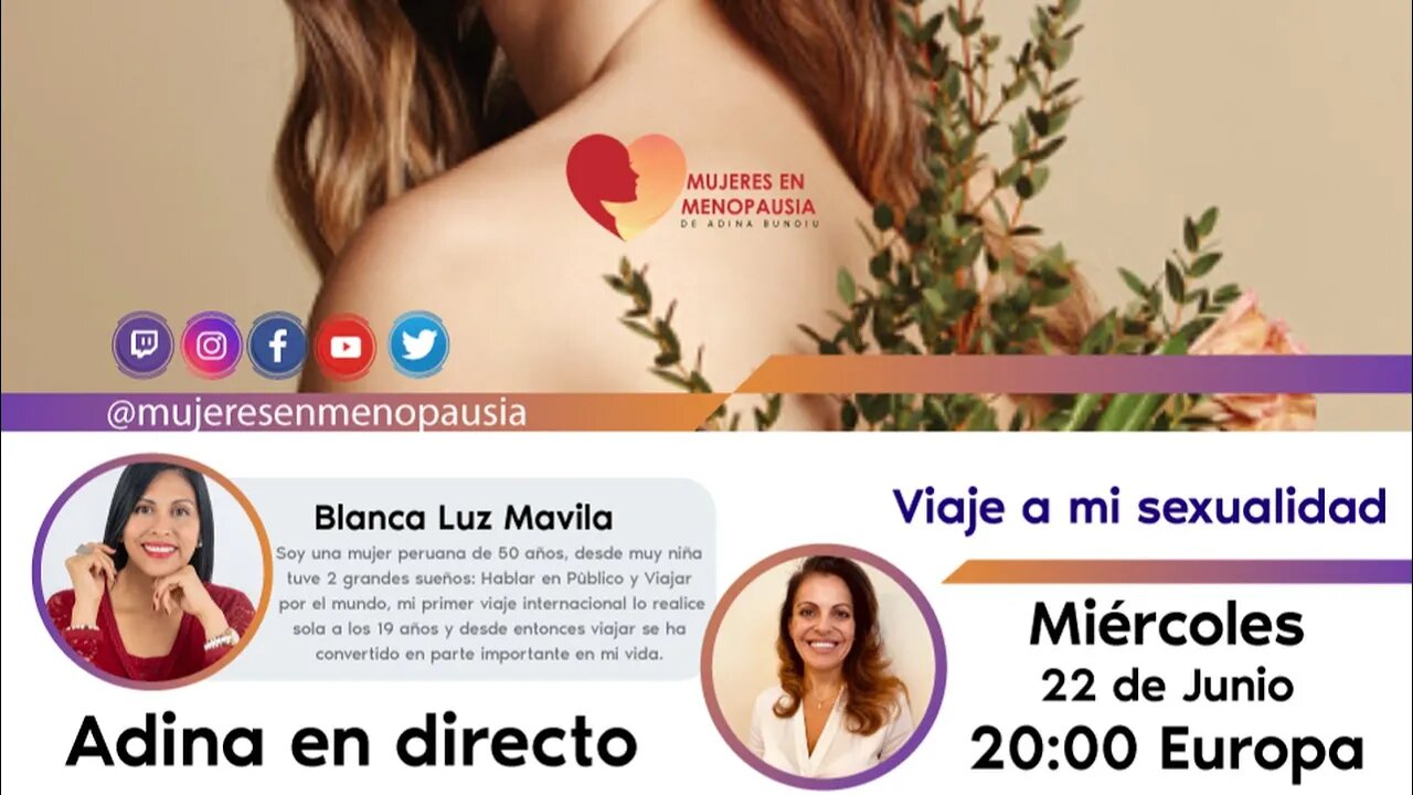 Viaje a mi sexualidad | Mujeres en Menopausia/ Testimonio del Método Menopausia Holística 💖