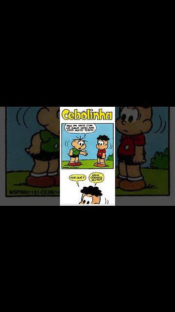 Cebolinha [Pause o Vídeo Caso Não Consiga Ler]