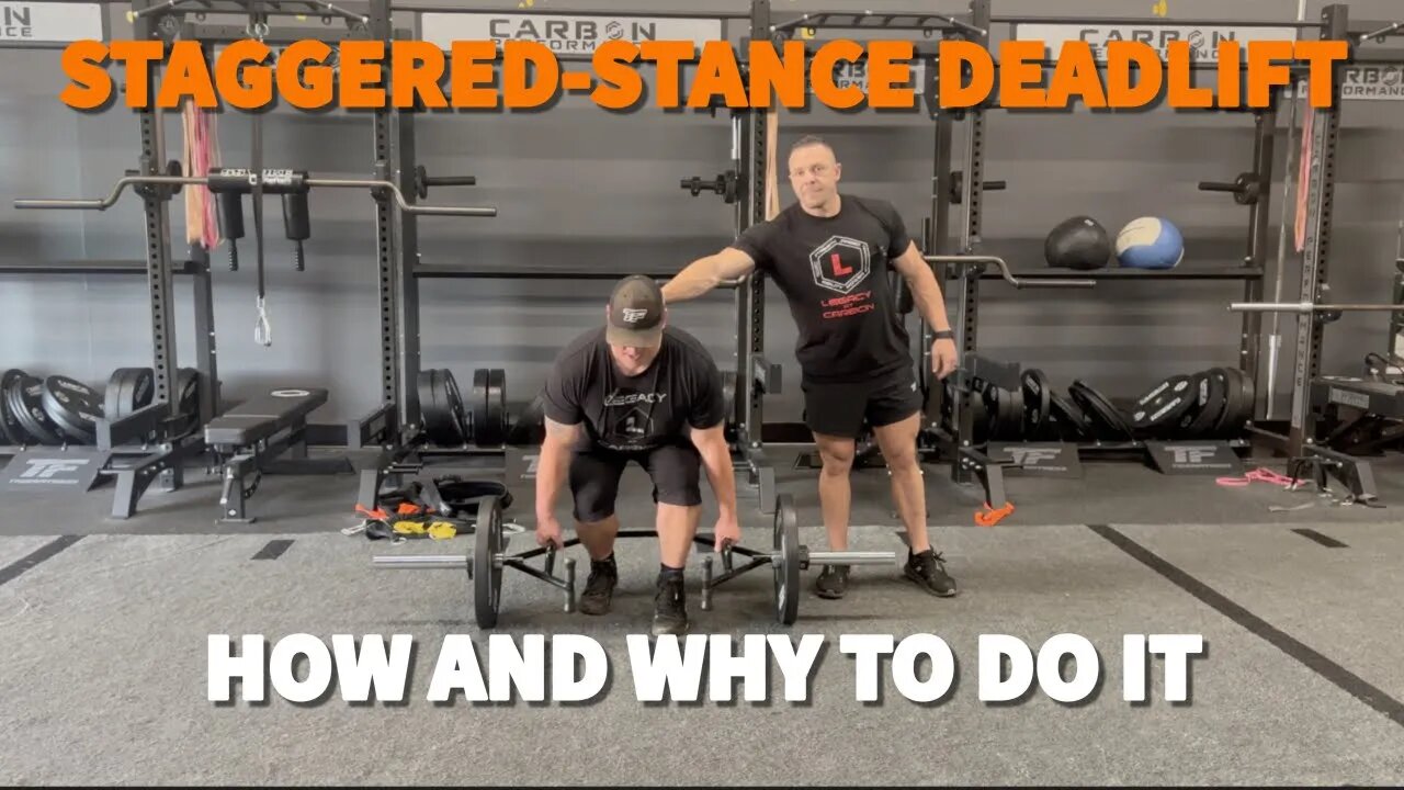 How to do Staggered Stance Deadlift | Why You Should Do Them