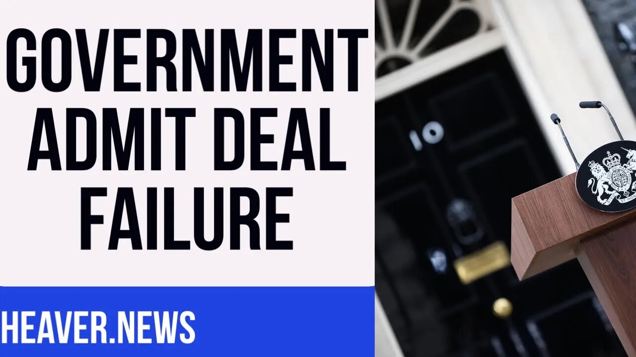 Conservatives ADMIT Deal Will Fail