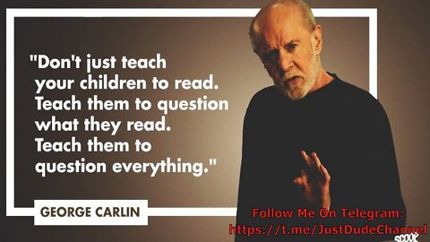 George Carlin - Child Worship Is A Sophisticated Form Of Child Abuse