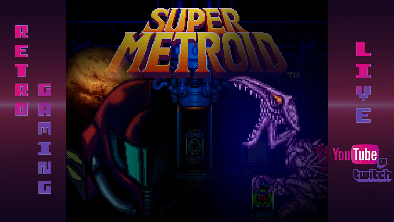 LIVE: Super Metroid - Best Ending, 100% Items | OG Hardware / OSSC Upscaler 1080p 60fps