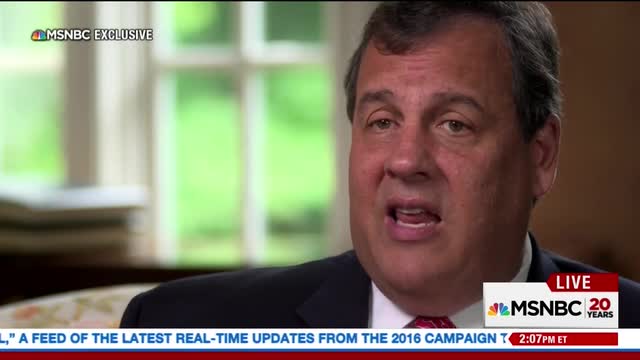 Chris Christie interview about Donald Trump VP | Rare News