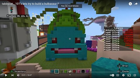 tabbycat__101's lets try to build a bulbasaur 5