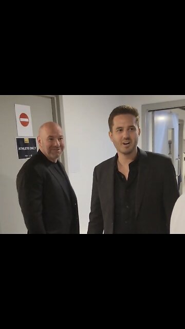 Dana White telling us to kick ass for Steve’s Rumble launch!