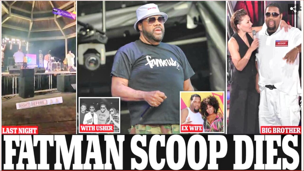 Rapper Fatman Scoop DIES Aged 53 After Collapsing on Stage Mid-Performance