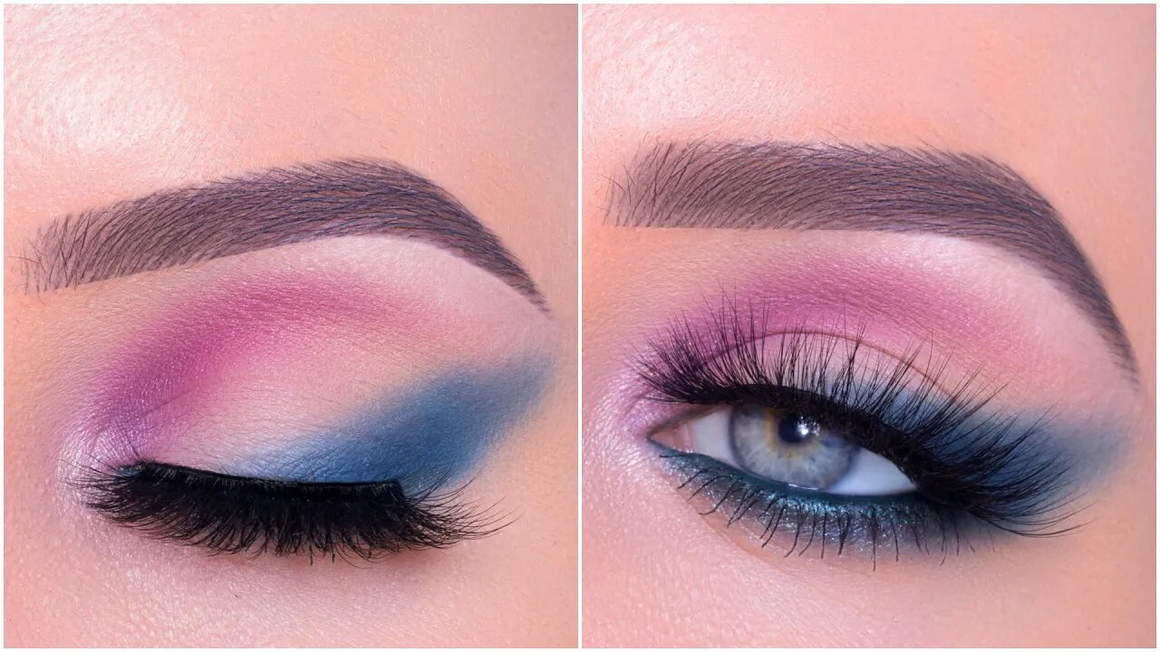 Purple & Blue Eye Makeup Tutorial for 4th of July | Sigma x Angela Bright Eyeshadow Palette