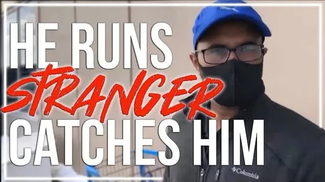 Creep Runs Before He is Stopped by a Stranger