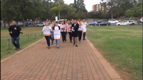 WATCH: Afriforum protest at Union Buildings (c5Q)