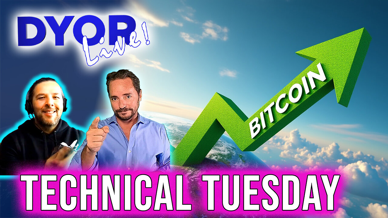 DYOR Live: Crypto Technical Tuesday - Charts EXPOSE the real Bitcoin movements