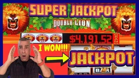 💥Double Lion Super Jackpot At Golden Nugget💥