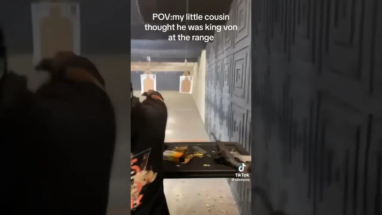 Shooting His Gun Sideways? 🤣