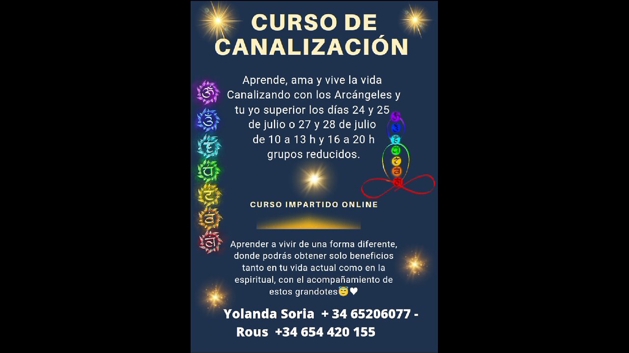 CURSO DE CANALIZACIÓN IMPARTIDO ONLINE
