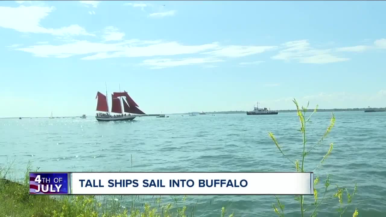 The Tall Ships sail into Buffalo