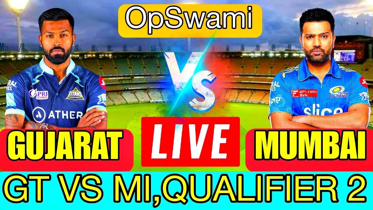 🔴LIVE CRICKET MATCH TODAY | CRICKET LIVE | 73th MATCH IPL | GT vs MI LIVE MATCH TODAY | Cricket 22