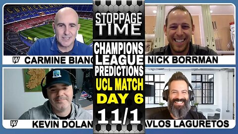 ⚽ Champions League Picks, Predictions and Odds | UCL Match Day 6 Betting Preview | Nov 1-2
