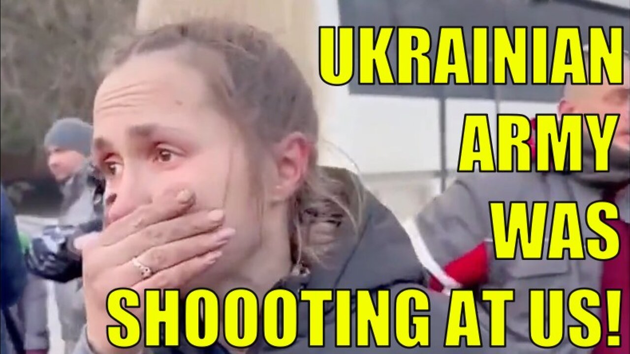 We hate Ukraine! Thanks a lot to the Russian army - Mariupol Refugees