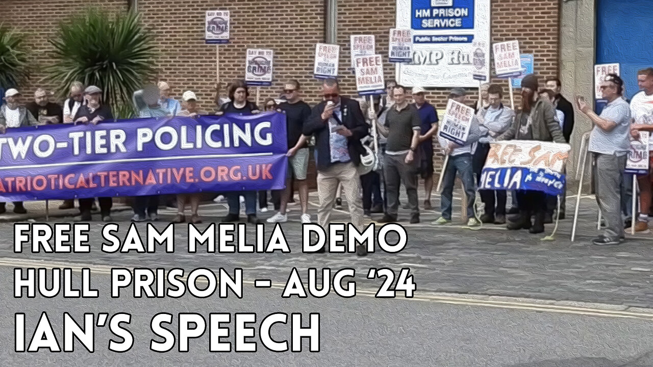 Free Sam Melia Demo August 2024 – Ian's Speech