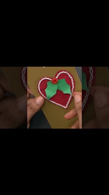 Stitched Greeting Card to Your Loved ones #Shorts