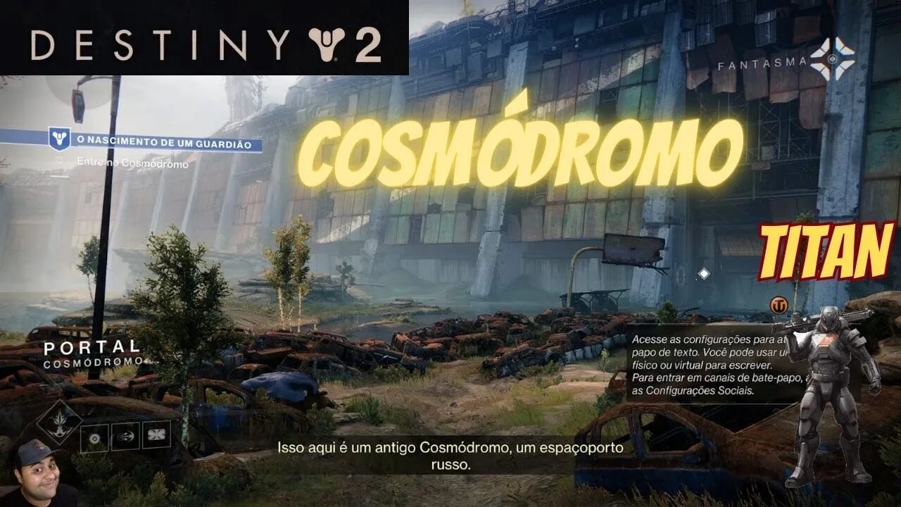 DESTINY 2 - O INÍCIO DA CAMPANHA QUEDA DA LUZ COSMÓDROMO! EM PORTUGUÊS PT-BR NO XBOX SERIE S