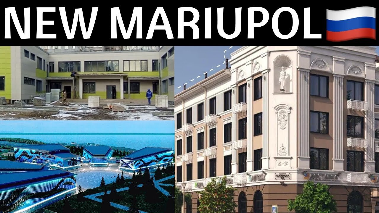 LA NUOVA MARIUPOL RUSSA 2024 DOCUMENTARIO FEBBRAIO 2024 RESIDENTE MOSTRA LA CITTà RUSSA DOPO LA VITTORIA SUI NAZISTI UCRAINI DEL BATTAGLIONE AZOV FACENTI PARTE DELL'ONA FINANZIATI DA USA,UE,NATO DEL MAGGIO 2022