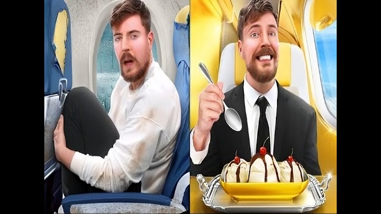 $1 vs $500,000 Plane Ticket! | MR BEAST
