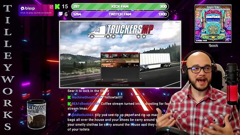 The Coffee Stream 8/19 - !vtc ~ TilleyWorks Logistics ~ Lets Play!