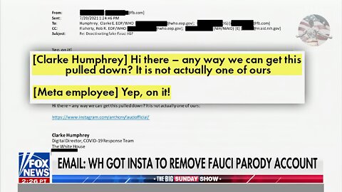 Tomi Lahren: Instagram Censors Fauci Parody Account After Biden Official Requests It