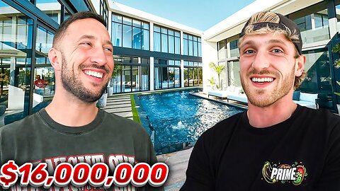 We Toured Logan Paul's New $16,000,000 Mega Home | The Night Shift