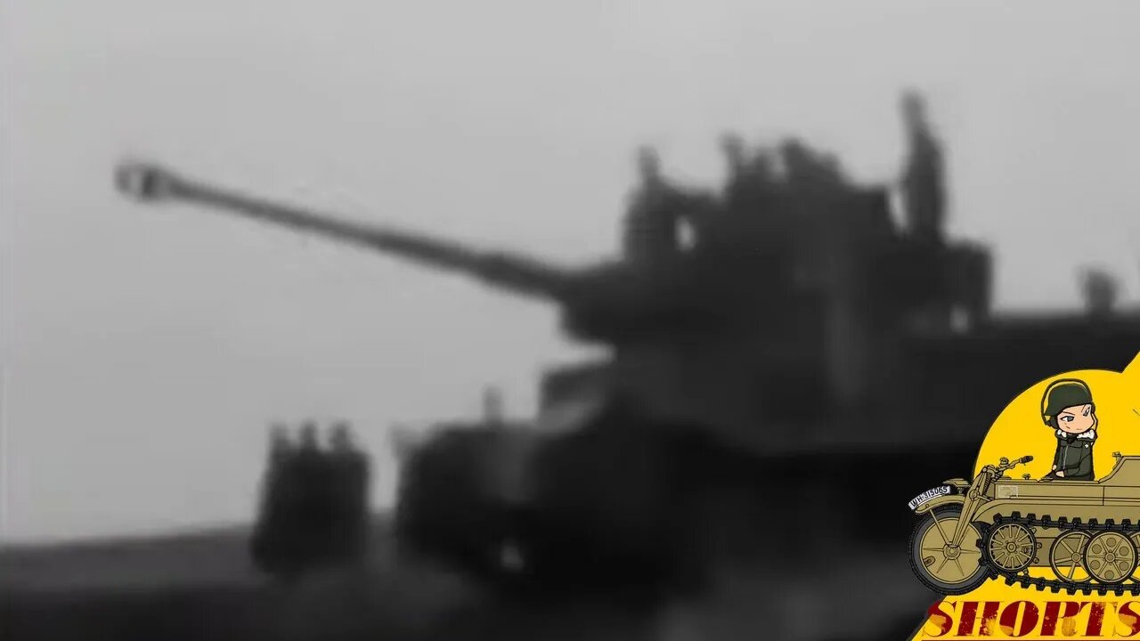 Rare Tiger I Ferdinand vk 4501(p) footage #shorts 12