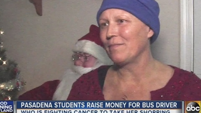 Pasadena students raise money for school bus driver