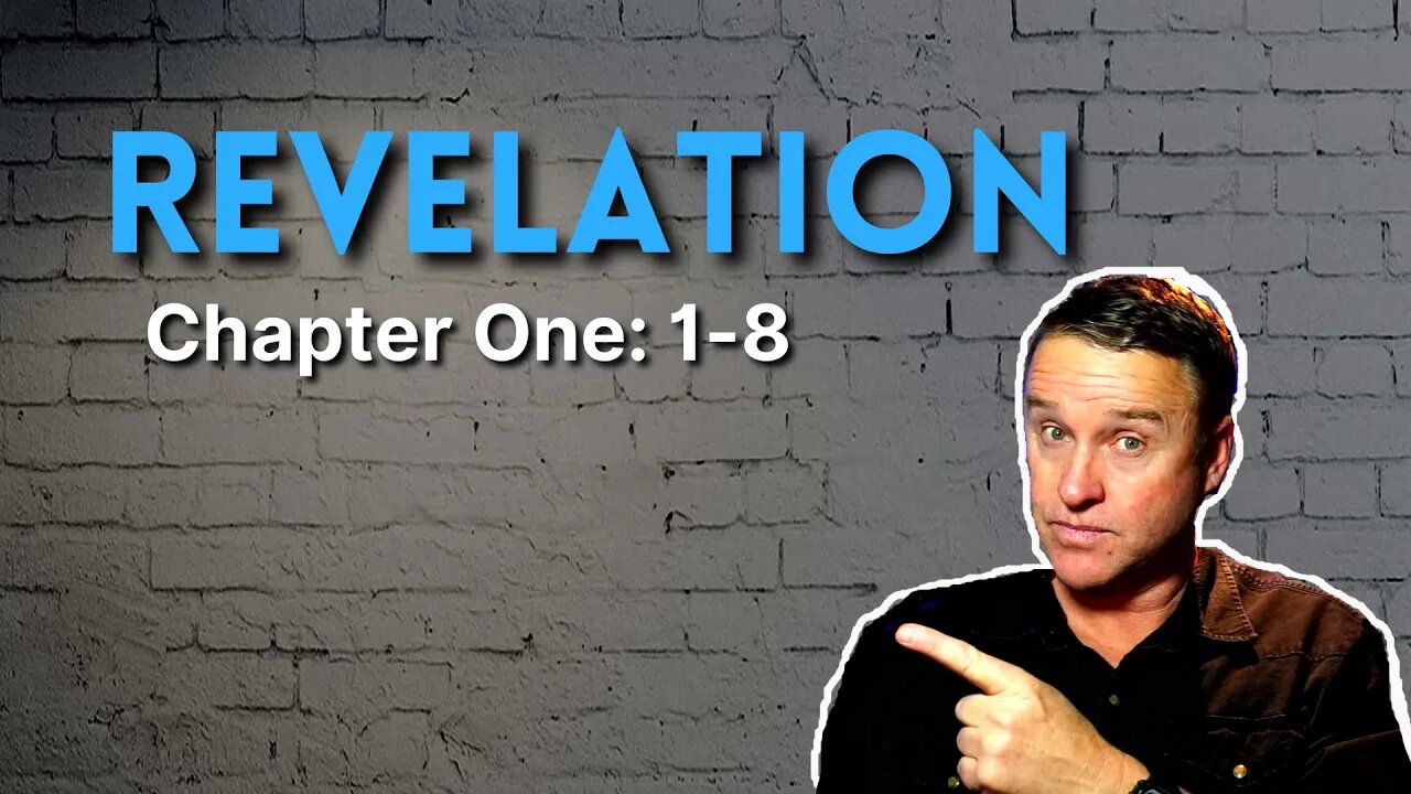 Revelation Chapter 1, verses 1-8, Promises a Blessing for those who read and hear this amazing book.