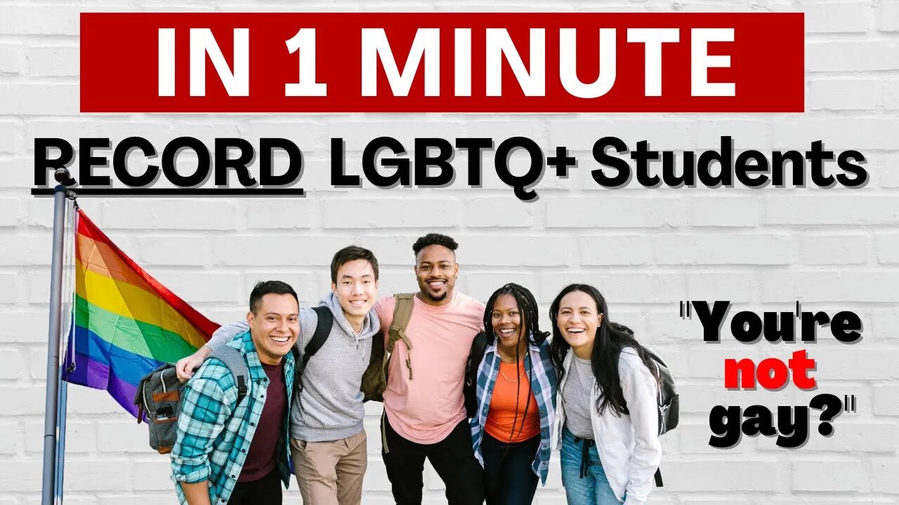 In 1 Minute: 40% of Brown University Students Identify As LGBTQ+, Highest Ever