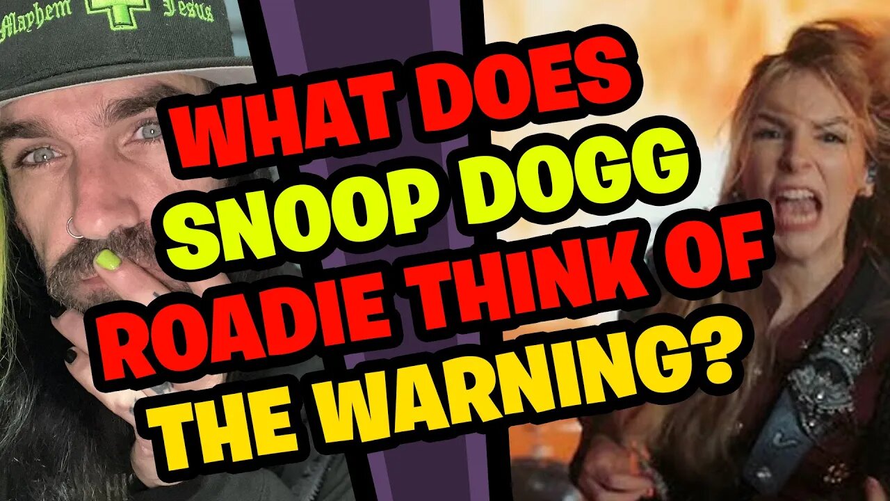 SNOOP DOGG Roadie Reacts to THE WARNING!