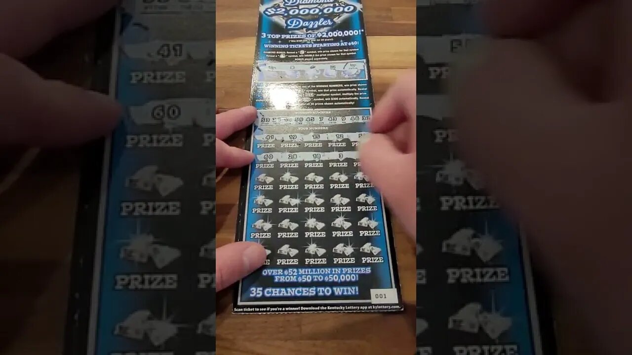 $2,000,000 Lottery Ticket from Kentucky