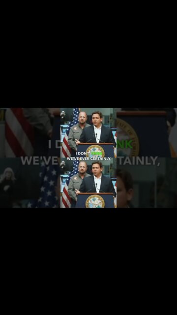 DeSantis SHUTS DOWN Reporter Trying To Politicize the Hurricane | #shorts