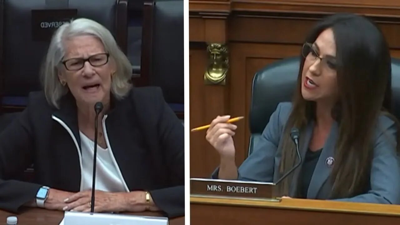 Lib LOSES HER COOL During Intense Exchange With Lauren Boebert