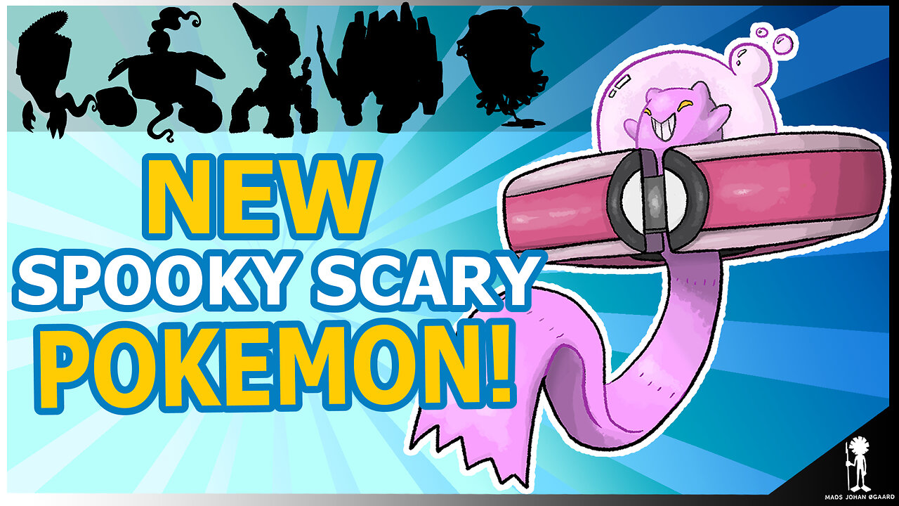 Spooky Scary Pokémon | Hydonso Region 🗑️👻☠️