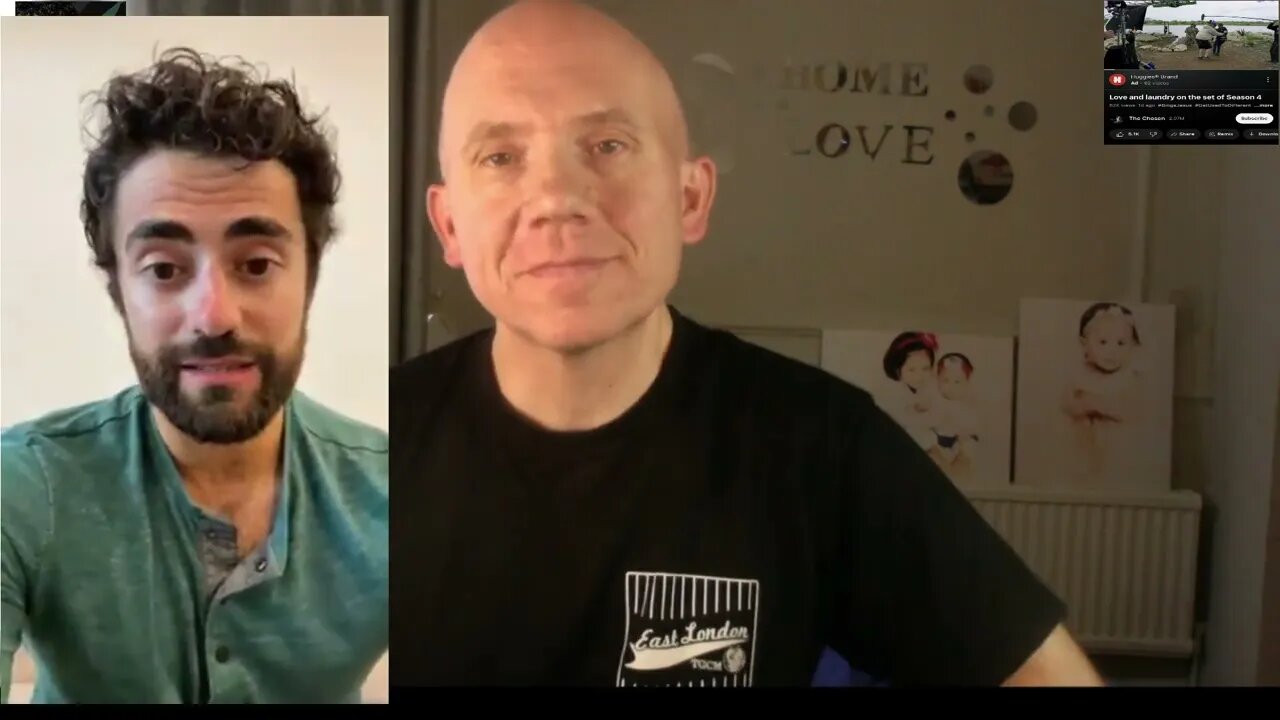 Giavani Cairo clarifies his comments from this week regarding the pride flag on The Chosen set